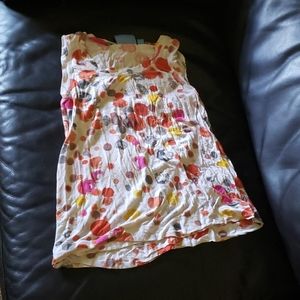 Vera Wang colorful tank top shirt
